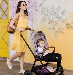 Kindred Bravely Penelope Crossover Nursing Dress, XL, yellow